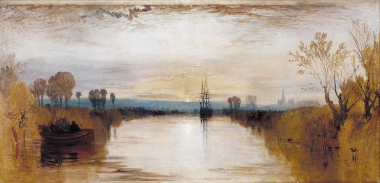 Joseph Mallord William Turner Chichester Canal (mk31) oil painting picture
